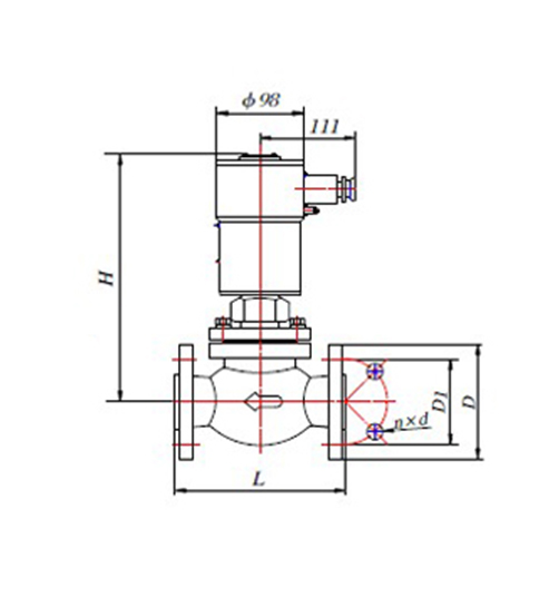 2/2 normal temperature and normal pressure explosion-proof solenoid valve