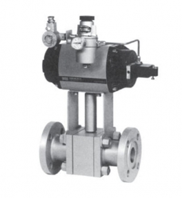 Zshtr-320 pneumatic high pressure O - cut ball valve