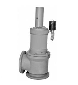2/2 hydraulic angular discharge valve